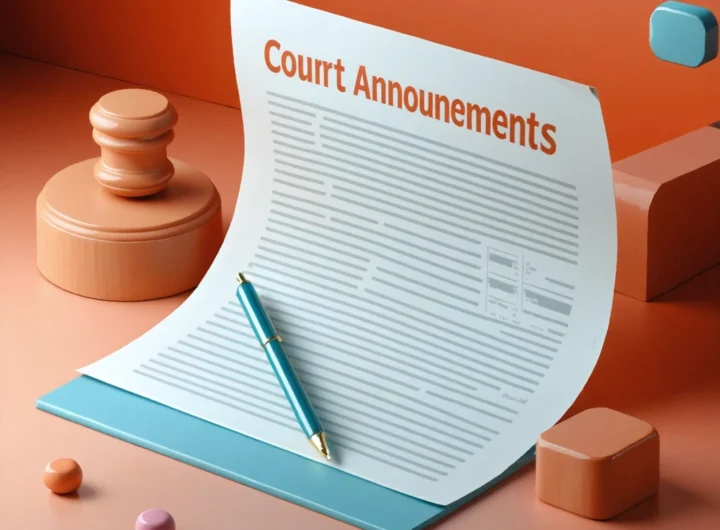 Understanding Court Announcements: Insights into the Legal Processes