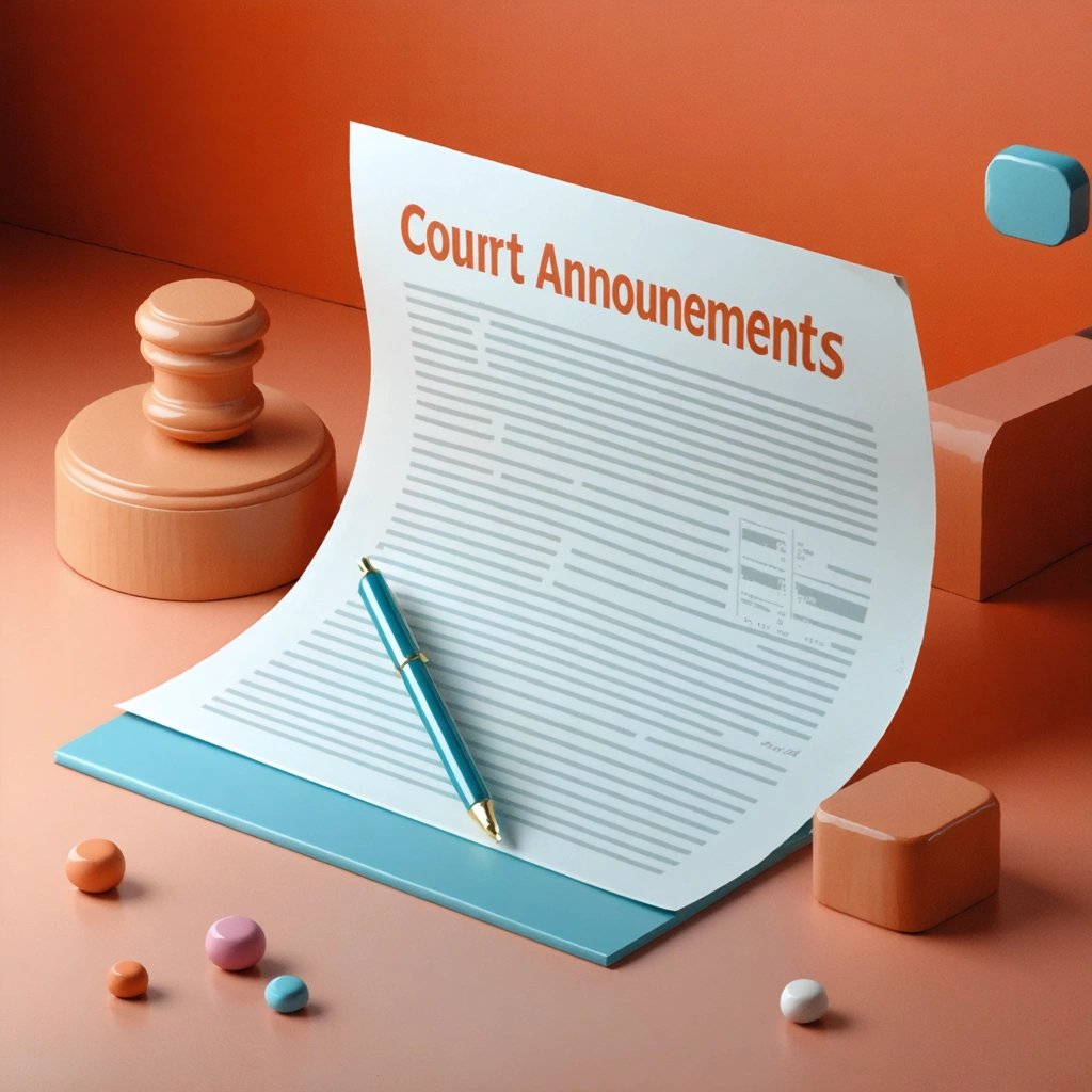 Understanding Court Announcements: Insights into the Legal Processes
