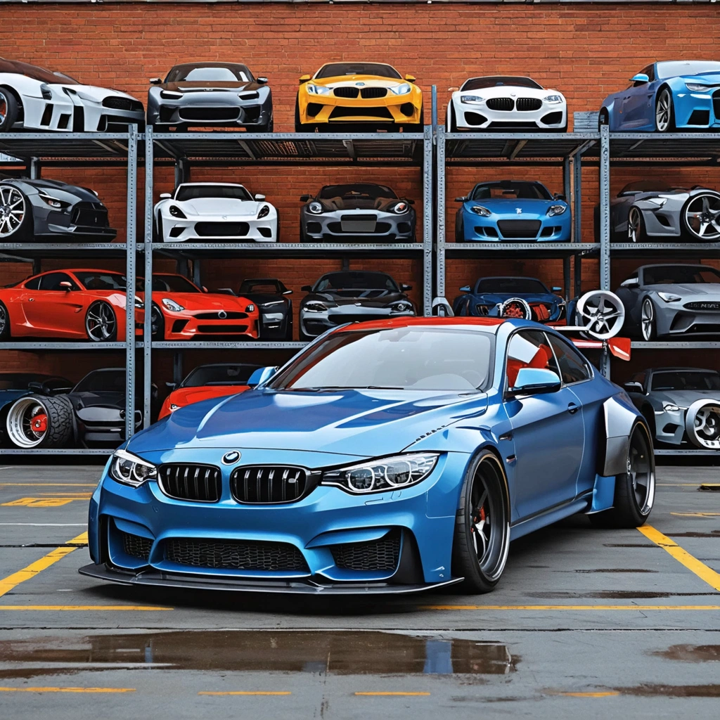 Thieves Steal $320,000 In Wheels And Brakes From ABT, Leaving 7 Cars on Bricks