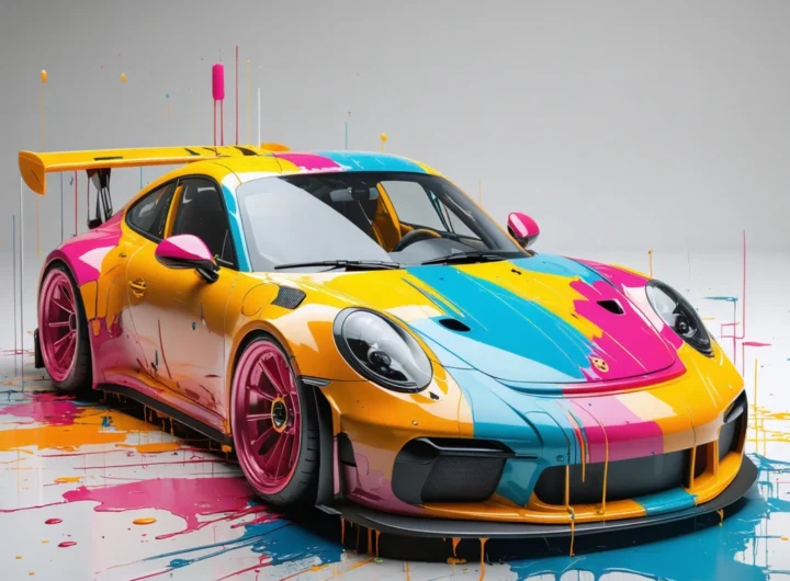 The Artistic Value of Porsche 911 GT3 Art Car