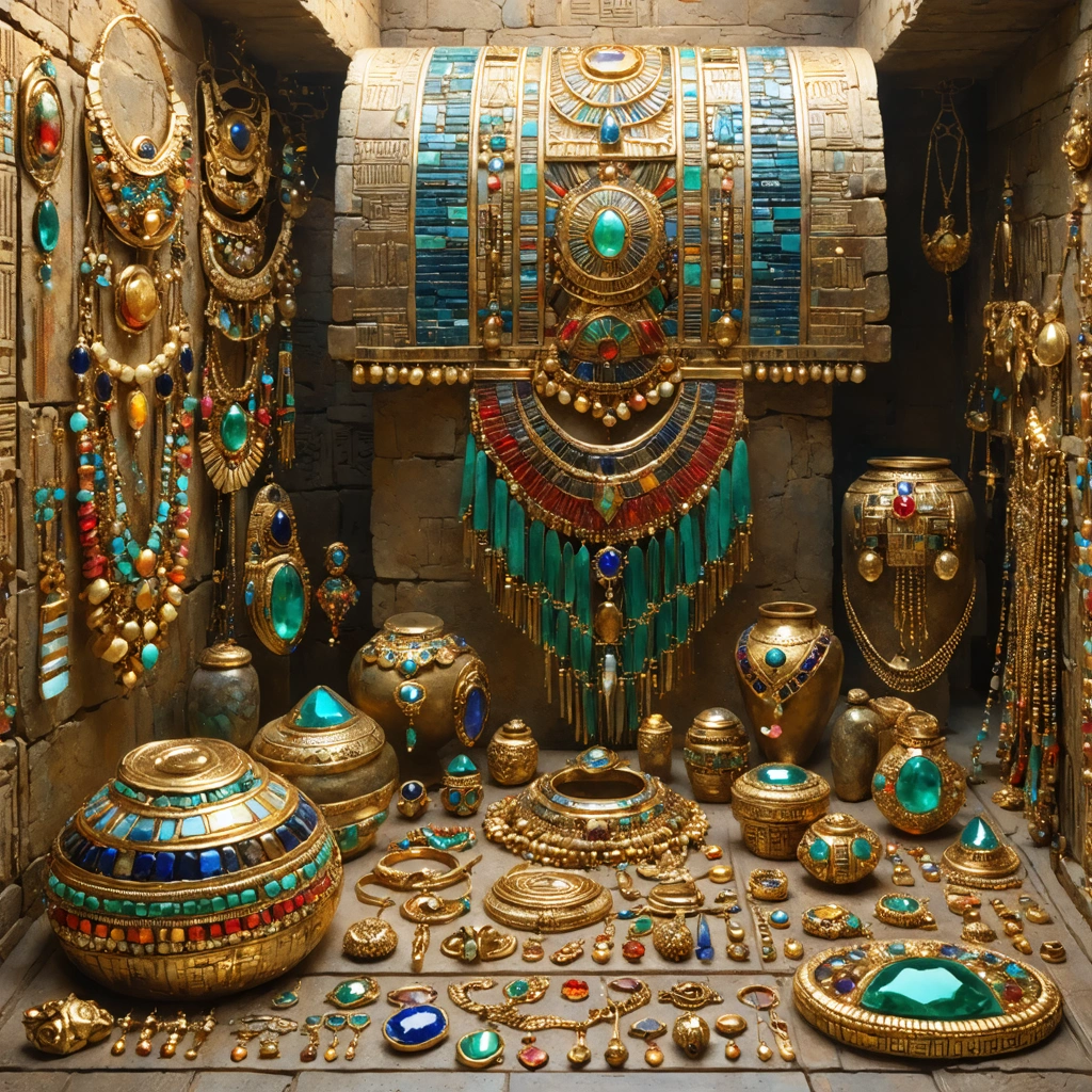 Unearthed Extravagance: The 2,600-Year-Old Jewelry Stash from Ancient Egypt
