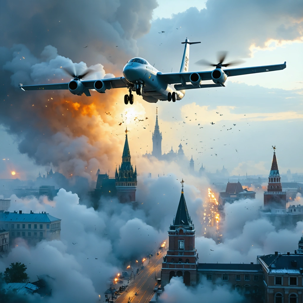 Ukraine Targets Moscow With Large-Scale Drone Attack: A New Era in Strategic Warfare