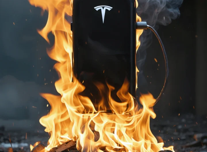Analyzing the Incident: A Man Sets Himself on Fire After Attempting to Burn Tesla Chargers