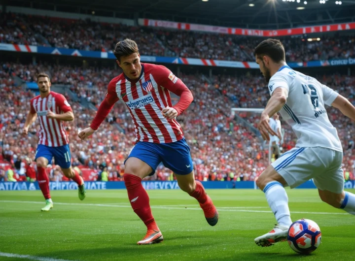 Champions League Showdown: A Tactical Battle between Atlético Madrid and Real Madrid