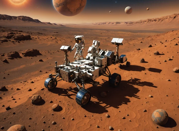 Visiting Mars on the Way to the Outer Solar System
