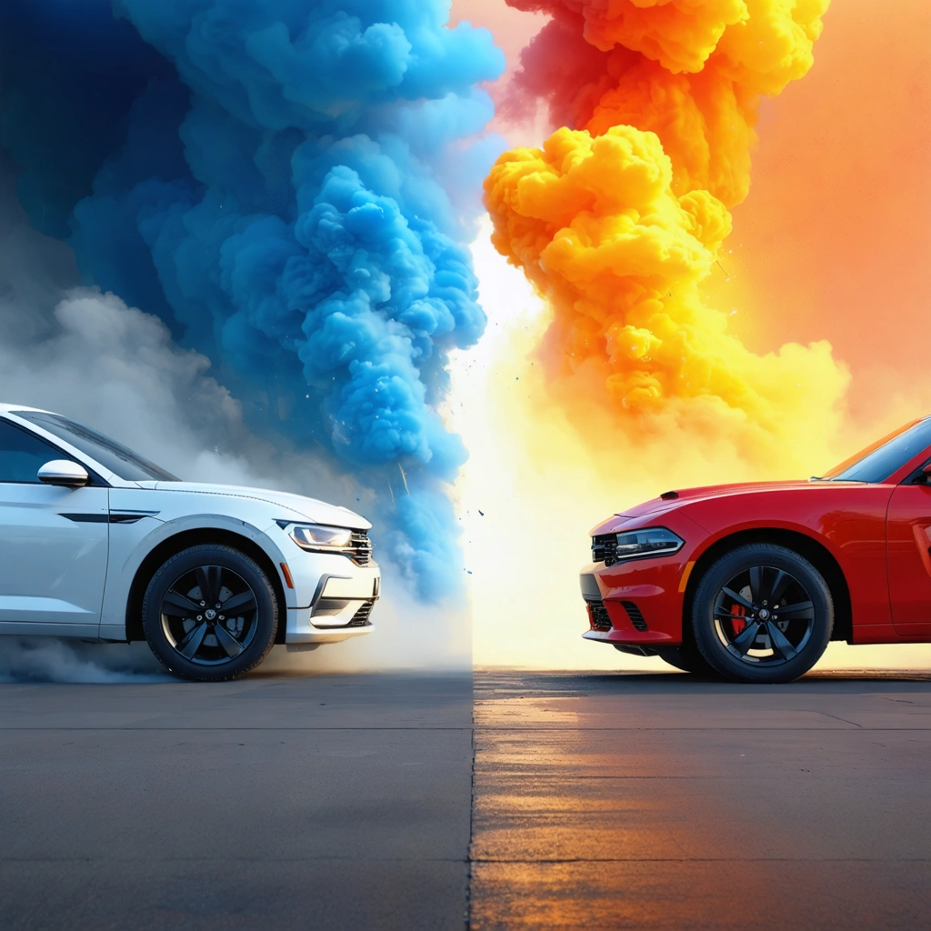 Engine Rivalry Ignites: VW ID Buzz vs. Dodge Charger EV Sales Battle