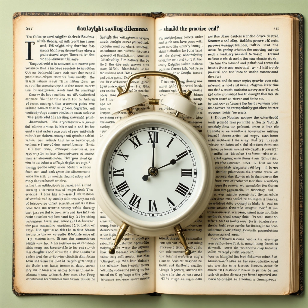 DAYLIGHT SAVING DILEMMA: SHOULD THE PRACTICE END?