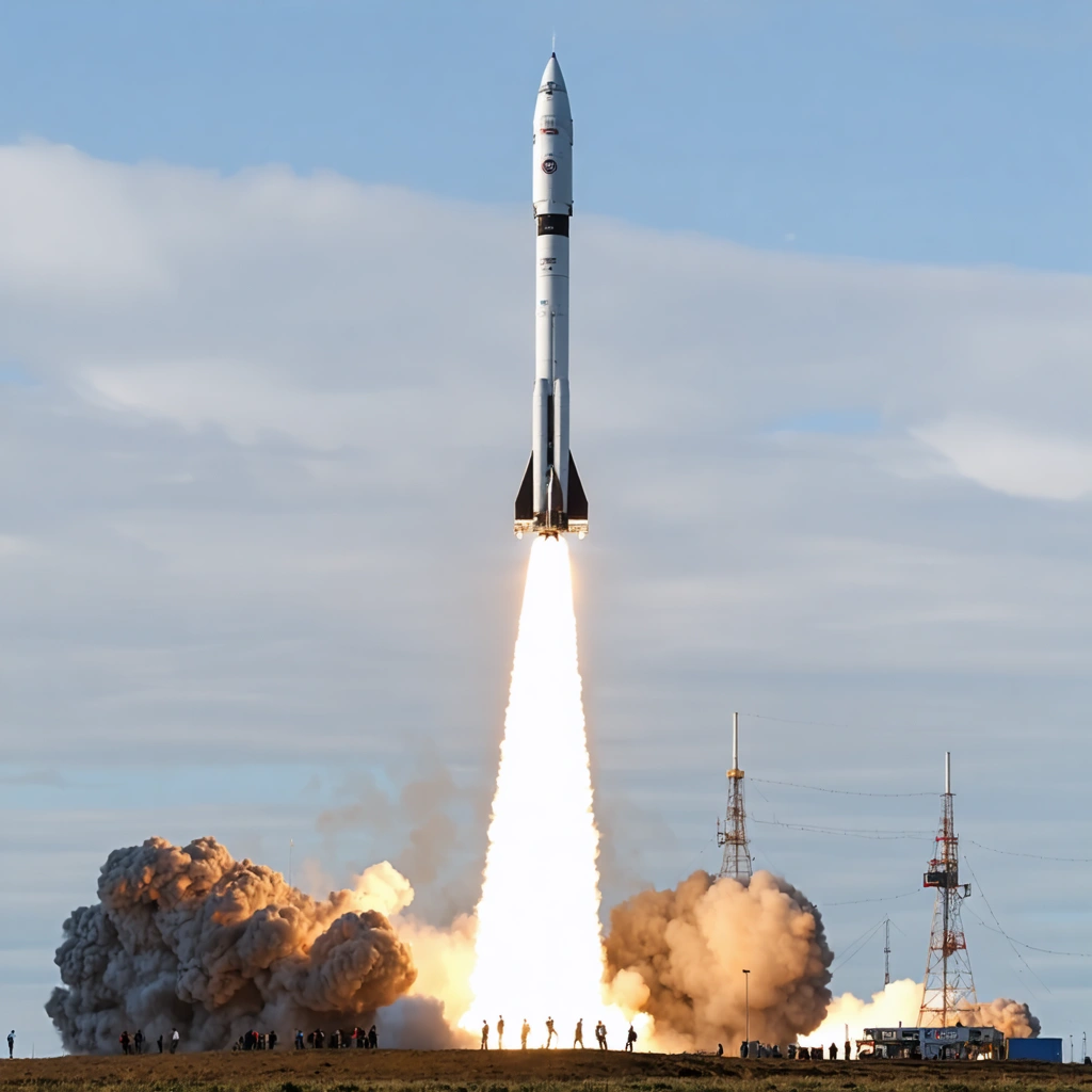 Europe's Pioneering Rocket Launch Ends in Catastrophe Over North Sea