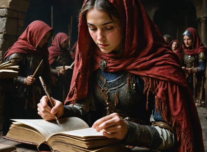 The Unveiled Chronicles: Medieval Manuscripts and Forgotten Female Scribes